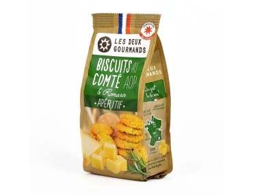 Biscuits apero Comté AOP et romarin