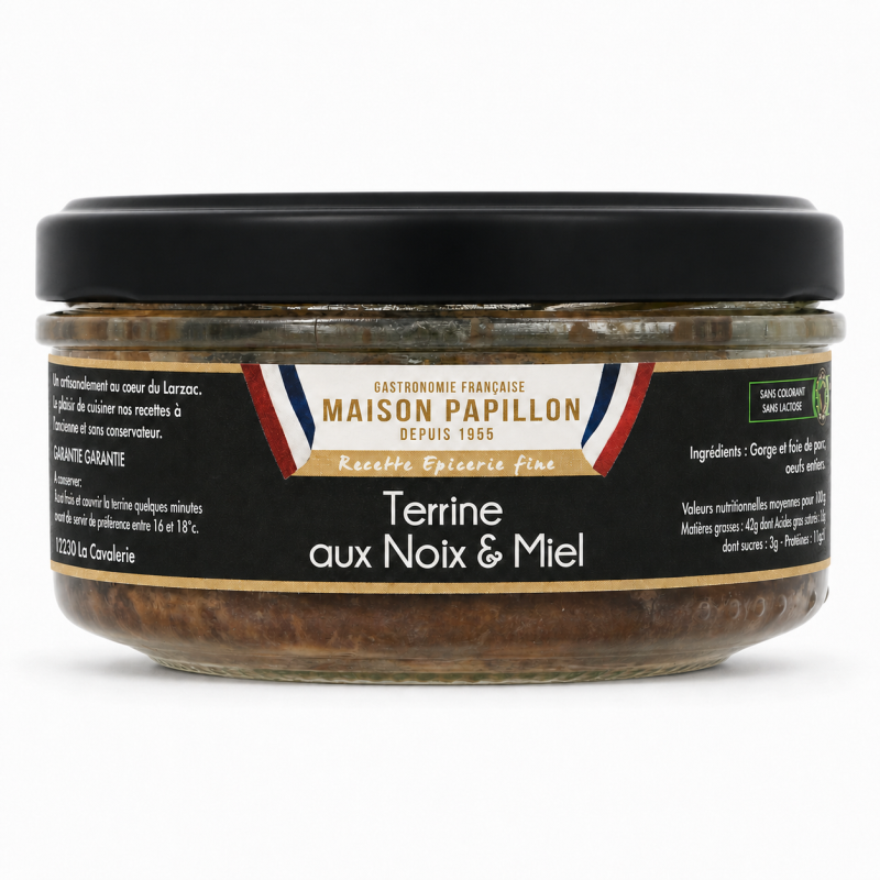 Terrine aux noix & miel