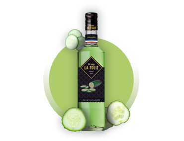 Sirop cocktail Concombre La Folie 0.0%