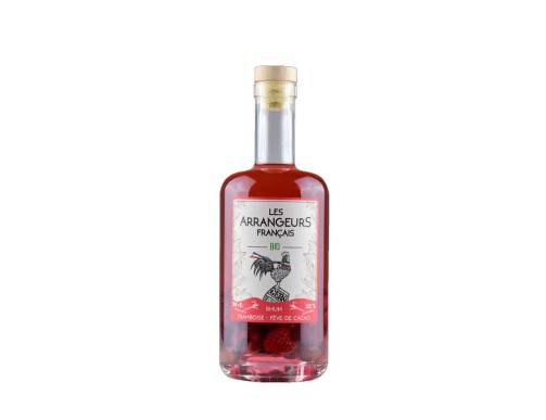 Rhum arrangé Bio Framboise Fève de cacao