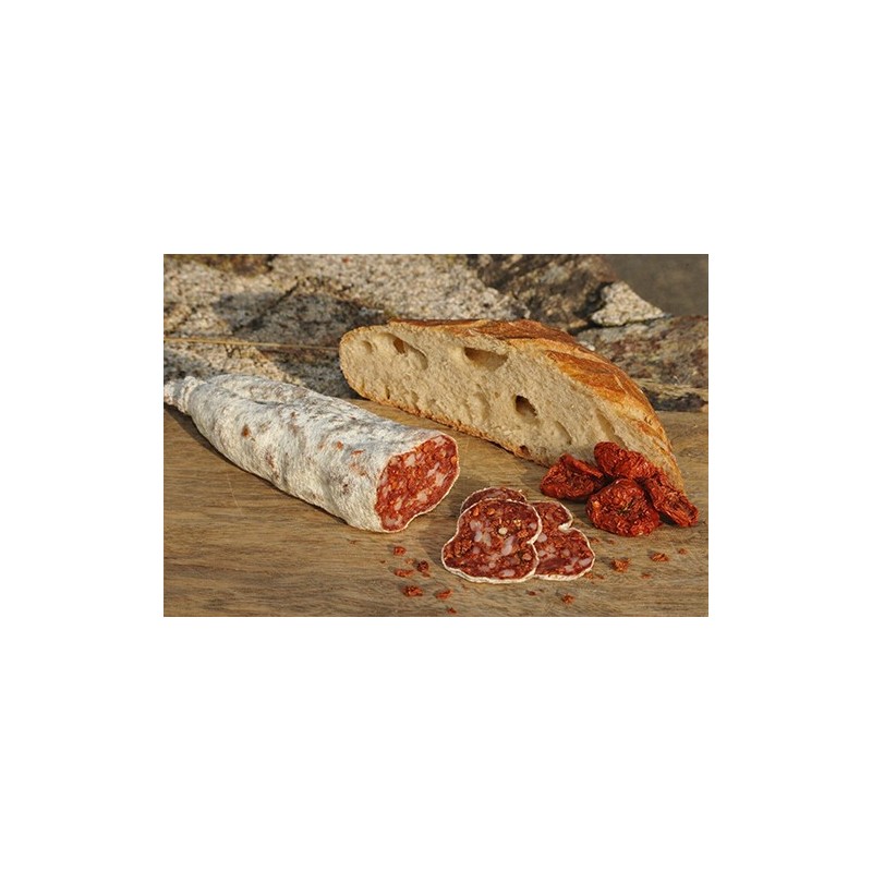 Saucisson aux tomates séchées