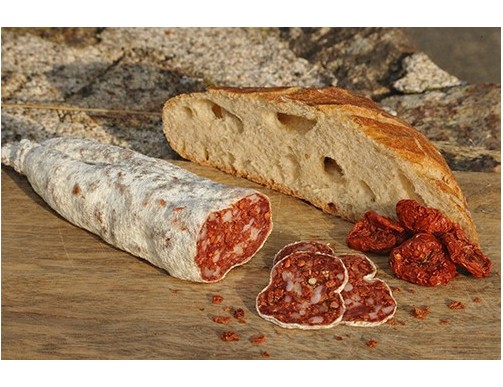 Saucisson aux tomates séchées