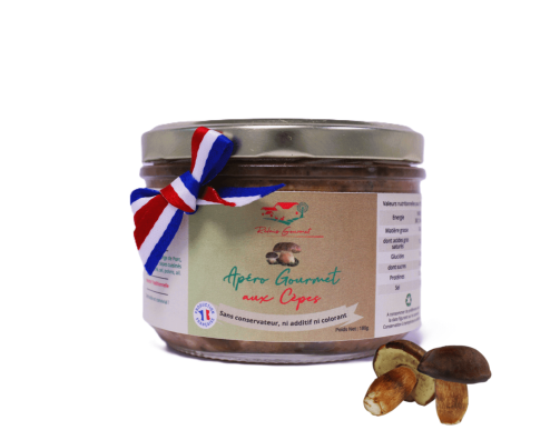 Tartinable apéro gourmet aux cèpes