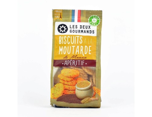 Biscuits apéro à la moutarde de Meaux