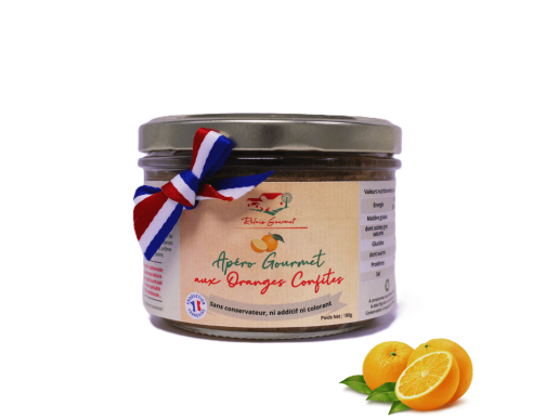 Tartinable apéro gourmet oranges confites