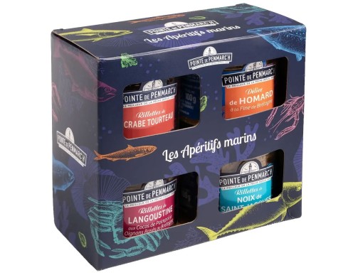 Coffret coquillages et crustacés