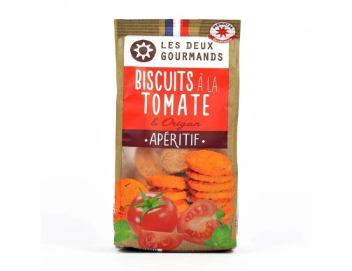 Biscuits apéro tomate et origan