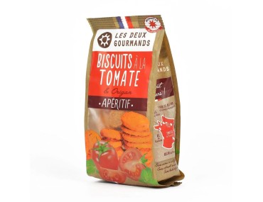 Biscuits apéro tomate et origan