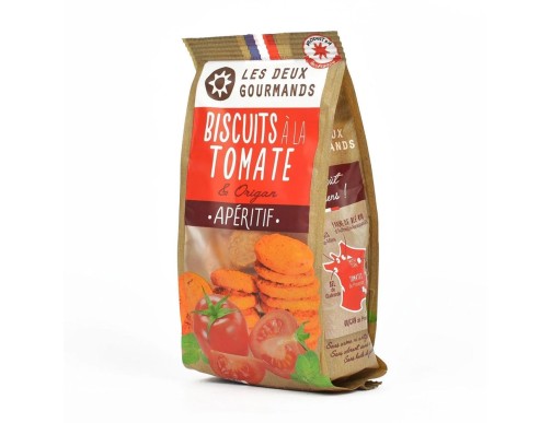 Biscuits apéro tomate et origan