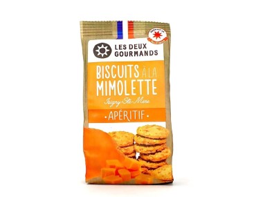 Biscuits apéro mimolette