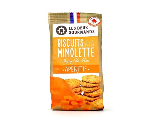 Biscuits apéro mimolette