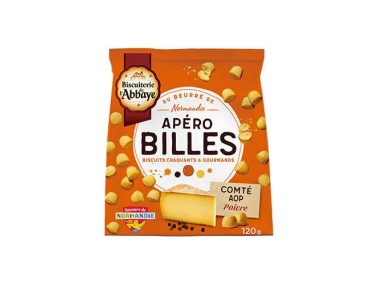 Biscuits apéro Comté AOP et poivre