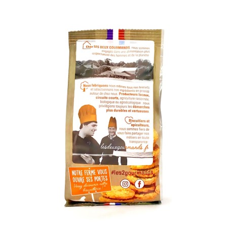 Biscuits apéro mimolette