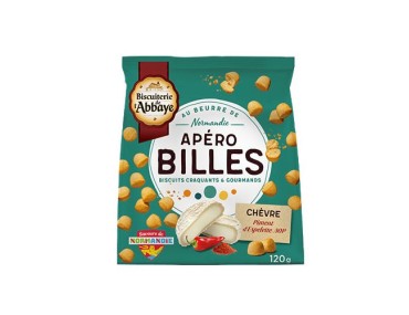 Biscuits apéro chèvre piment d'Espelette AOP