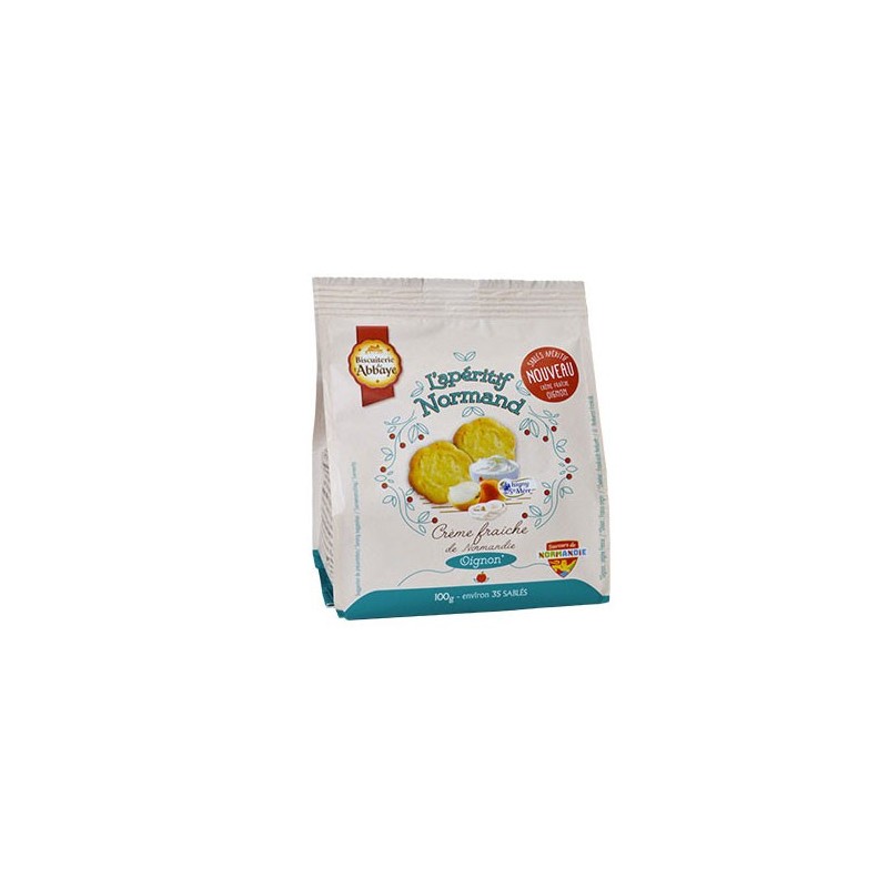 Biscuits apéro crème fraîche et oignon Biscuits apéro crème fraîche et oignon