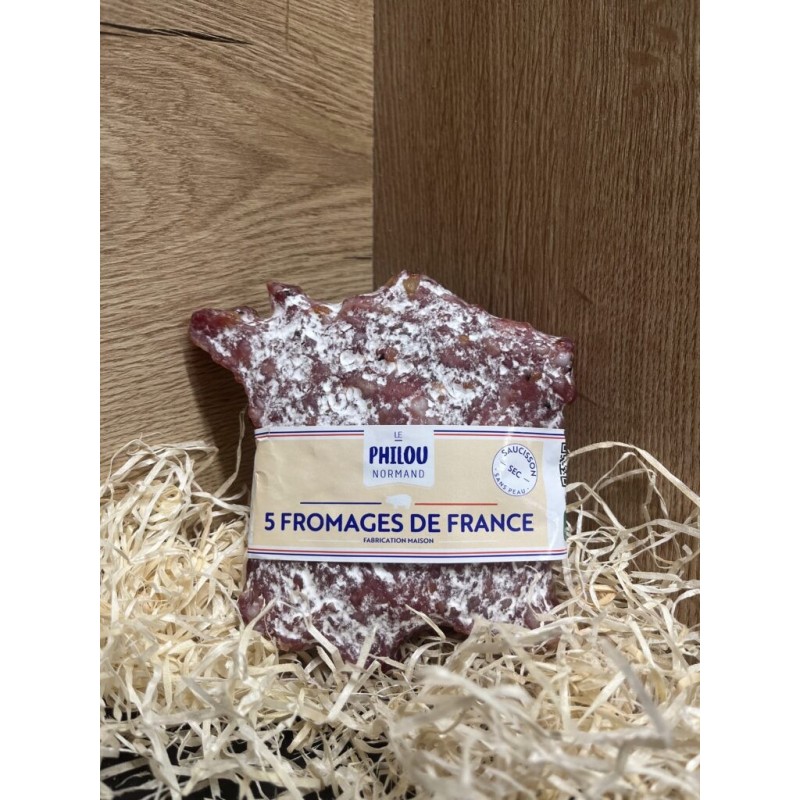Saucisson aux 5 fromages de France