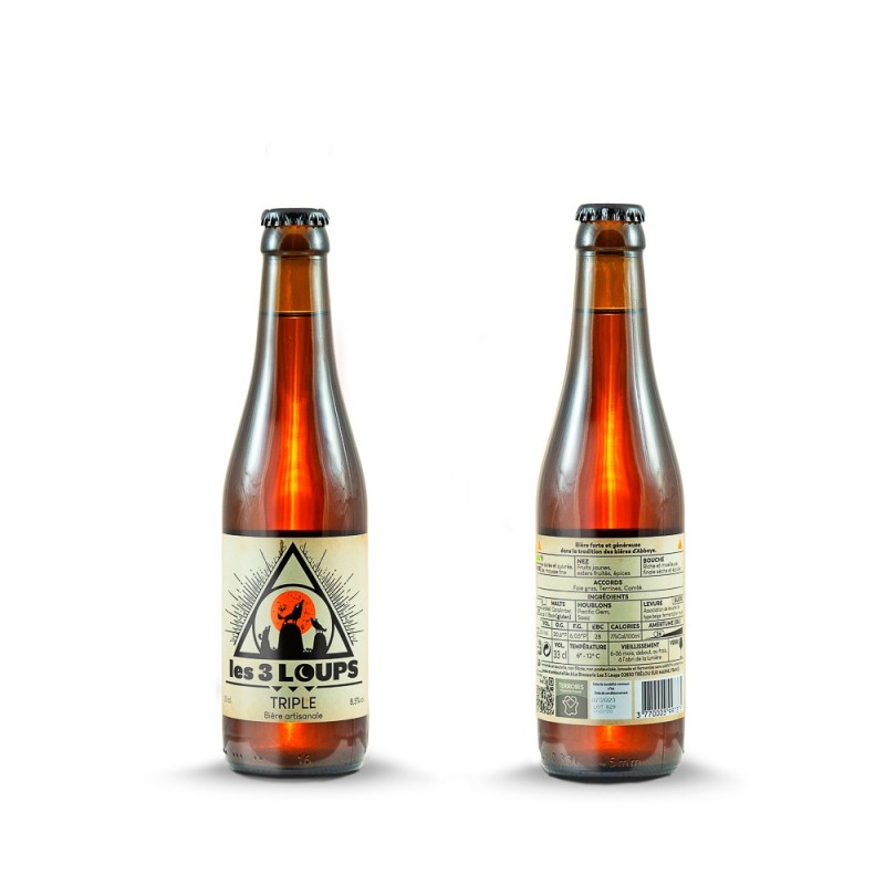 Bière Les 3 Loups triple