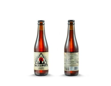 Biere Les 3 Loups ambrée