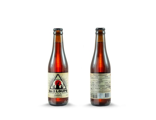 Biere Les 3 Loups ambrée