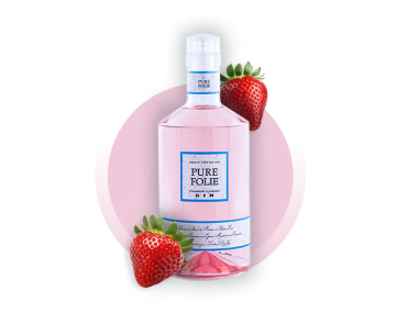 Gin Pure Folie Fraise