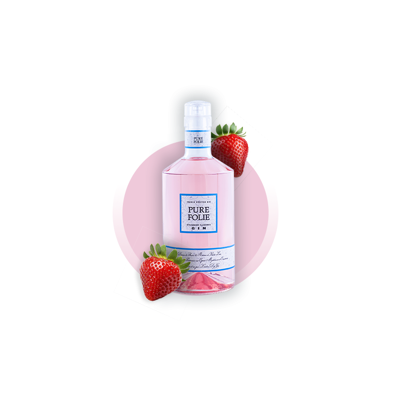 Gin Pure Folie Fraise Gin Pure Folie Fraise