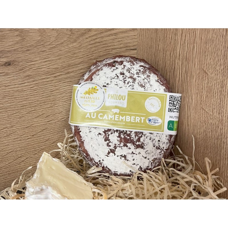 Saucisson au camembert de Normandie