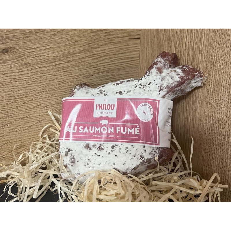 Saucisson au saumon fumé Saucisson au saumon fumé