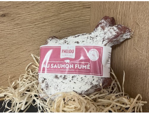 Saucisson au saumon fumé
